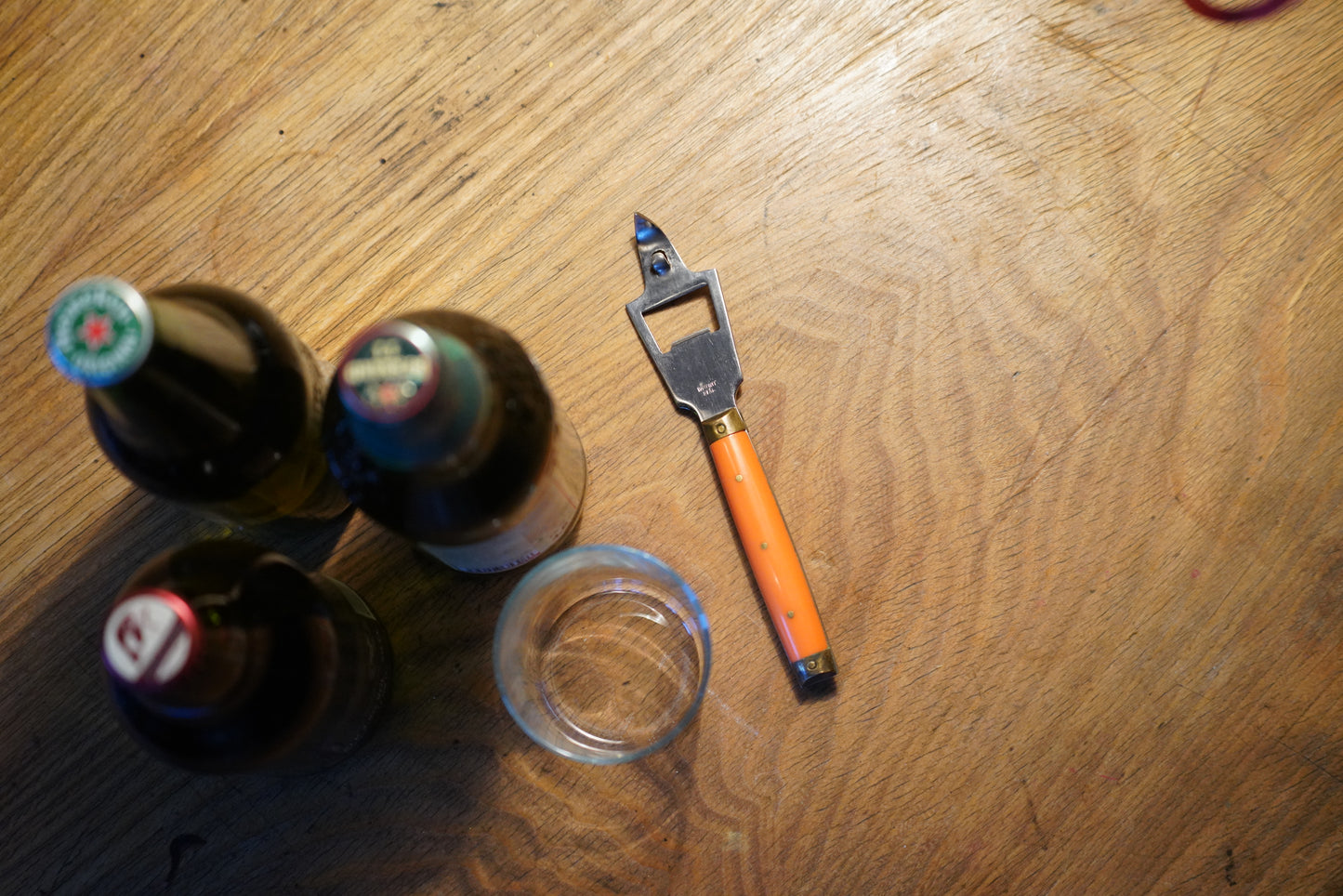 Bottle opener, orange or black