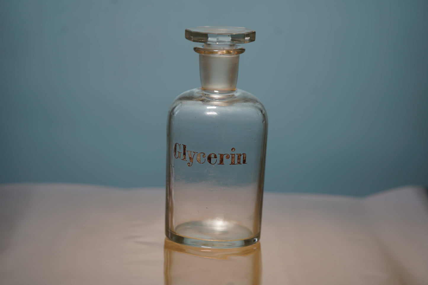 Glycerin bottle, vase